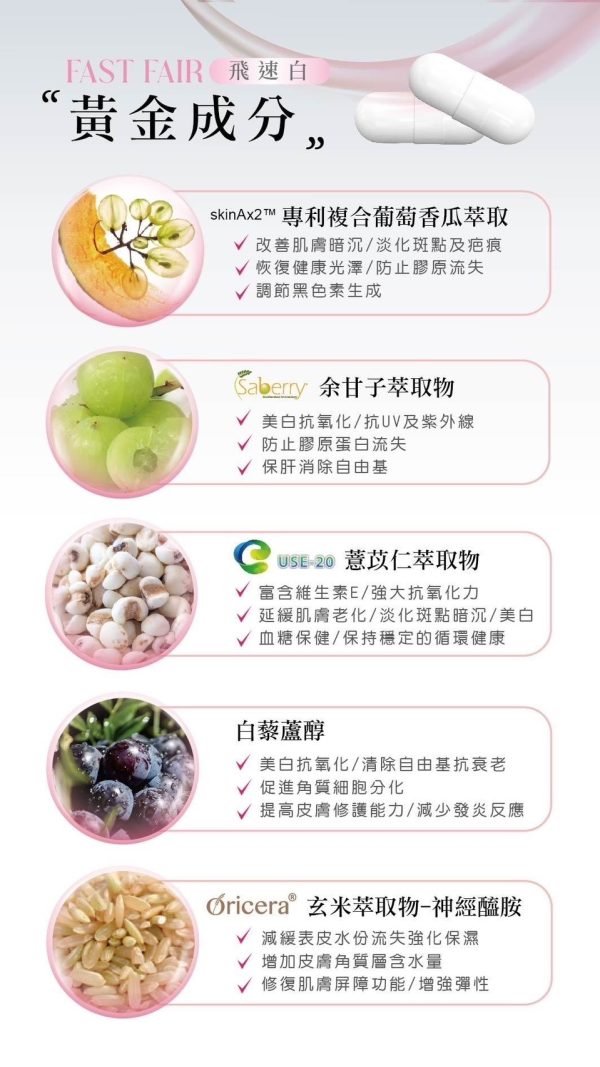 飛速白｜6盒送1盒 下單找我諮詢吃法+防曬習慣